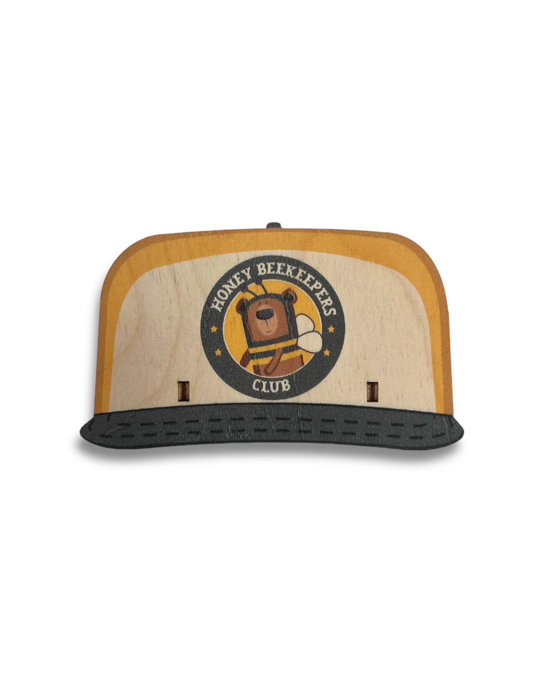 Trucker Hat for Linus the Bear Clock